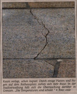 Lüdenscheid #19 - gerissene Platten