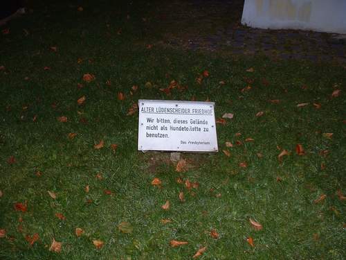 Lüdenscheid #4 - Der Friedhof ohne Gräber
