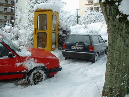 Parkplatzpannen