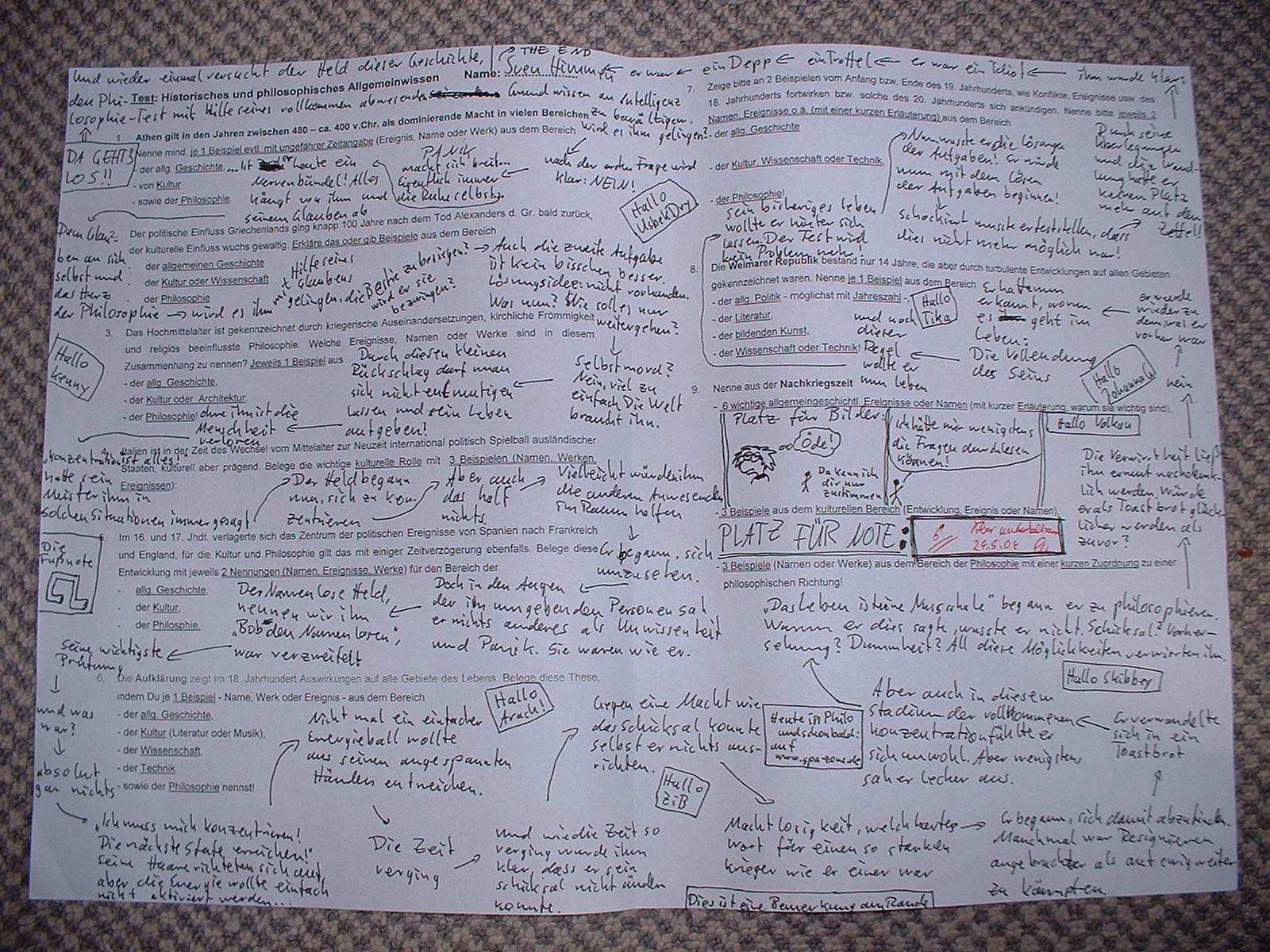 Philosophie-Test