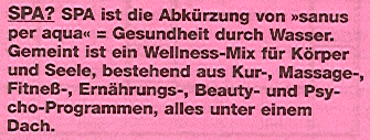 Rund um spa