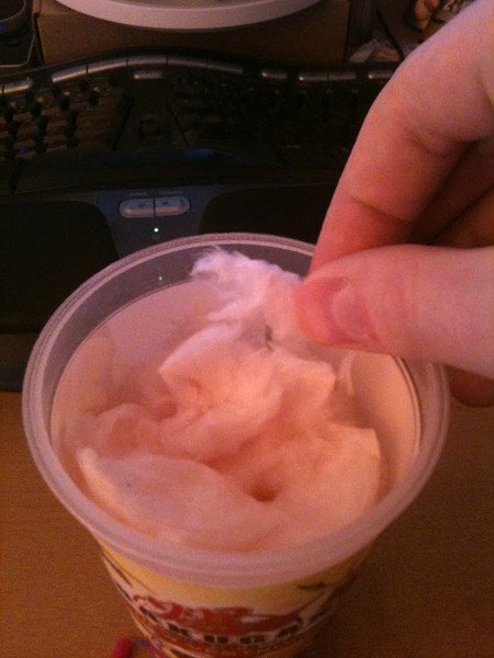 Trinkzuckerwatte