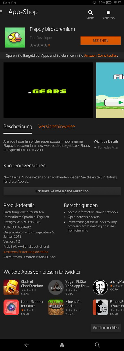 Amazon-Gestöber - #5 - Appsoluter Wahnsinn