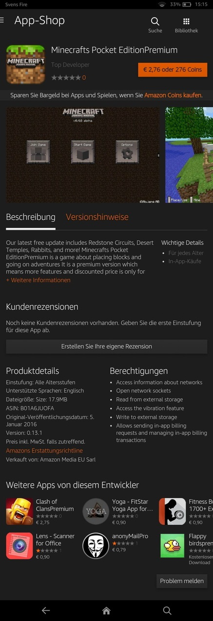 Amazon-Gestöber - #5 - Appsoluter Wahnsinn