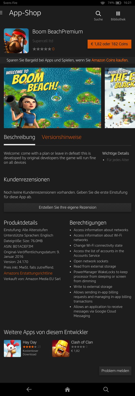 Amazon-Gestöber - #5 - Appsoluter Wahnsinn