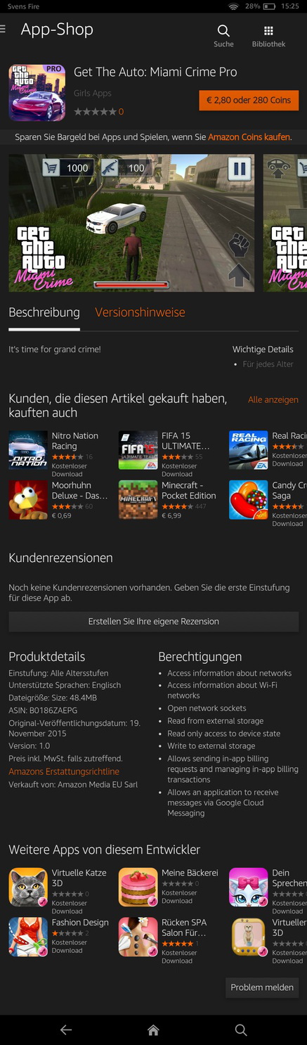 Amazon-Gestöber - #5 - Appsoluter Wahnsinn