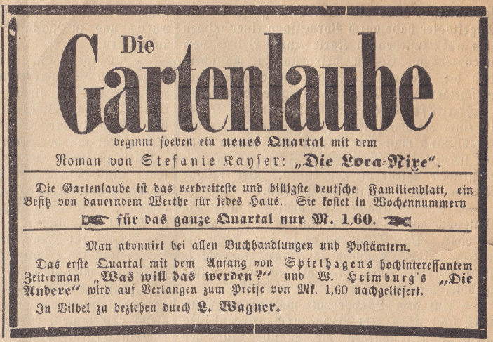 Vilbeler Anzeiger - 21.04.1886