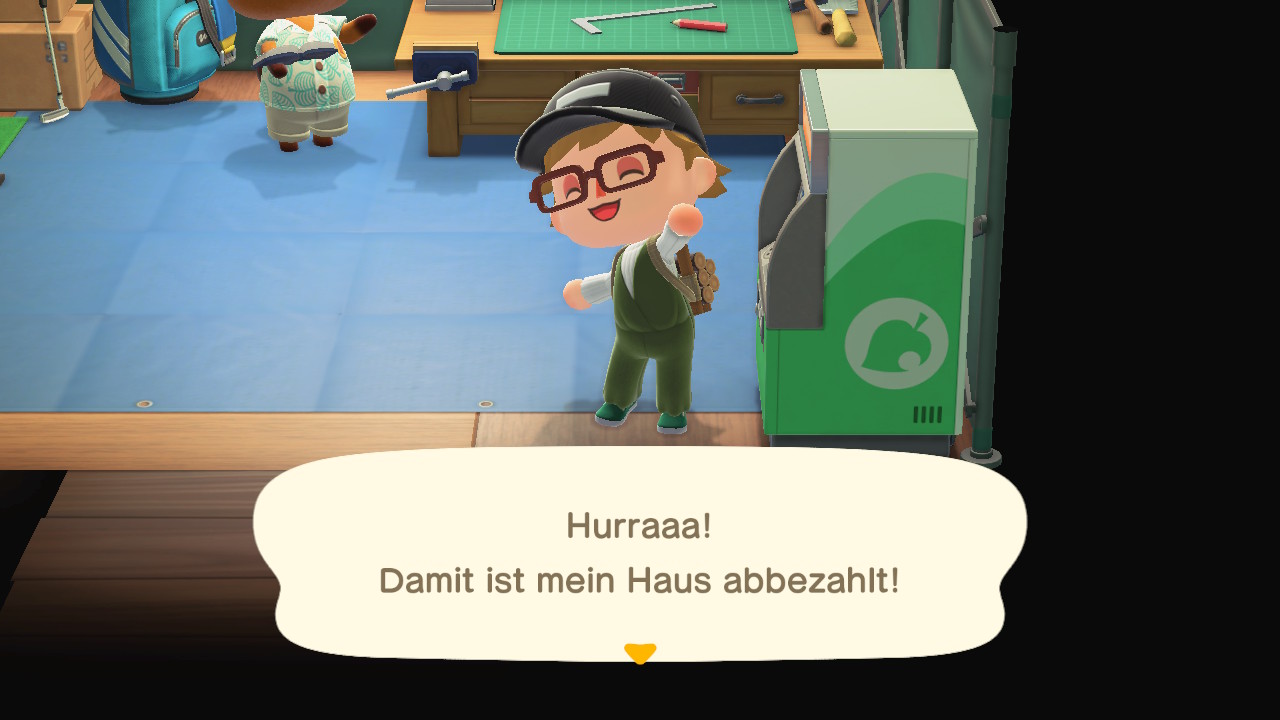 Animal Crossing - New Horizons - Gebommel - Tagebuch - Eintrag #1