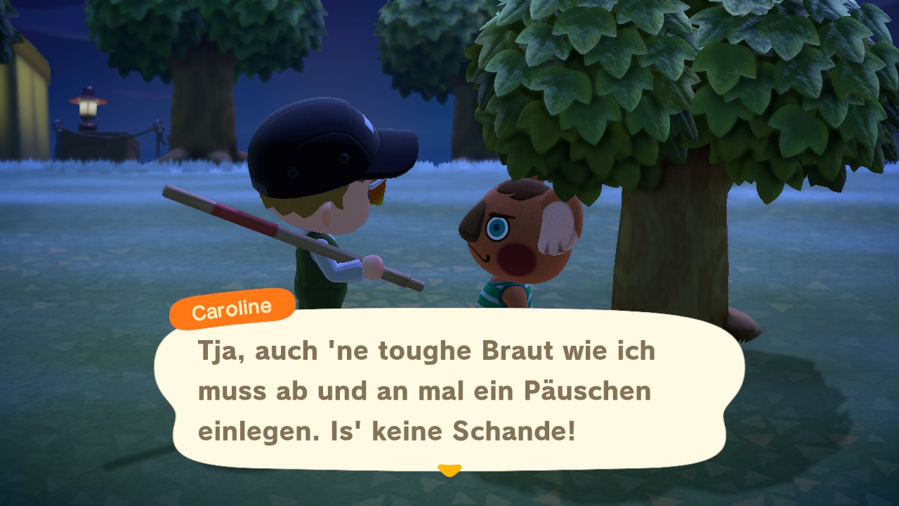 Animal Crossing - New Horizons - Gebommel - Tagebuch - Eintrag #1