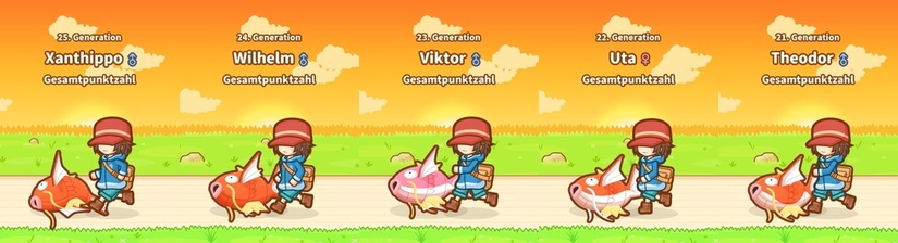 Karpador Jump - 50 Generationen später