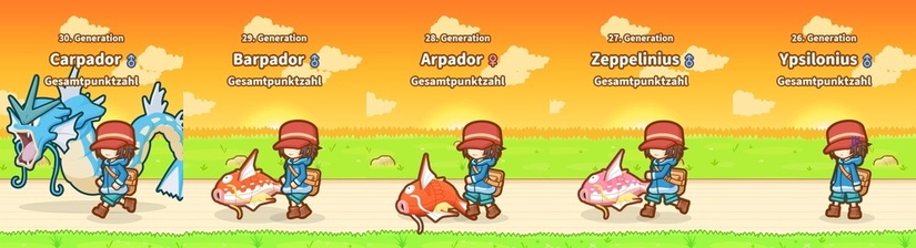 Karpador Jump - 50 Generationen später