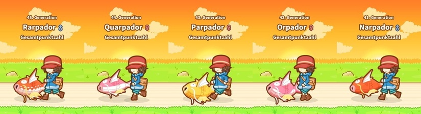 Karpador Jump - 50 Generationen später