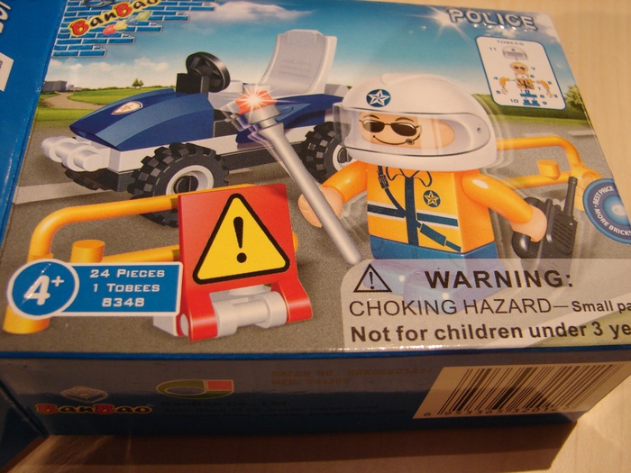 What the Mini-Fig - #2 - BanBao - Polizei
