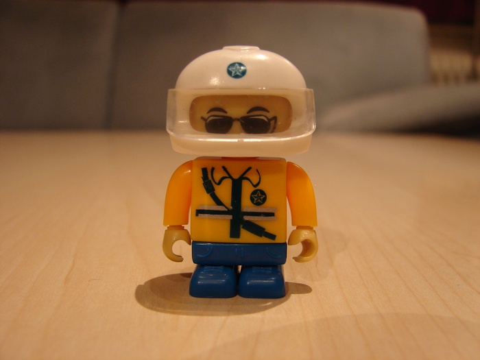What the Mini-Fig - #2 - BanBao - Polizei