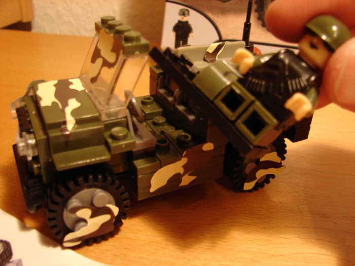 What the Mini-Fig - #11 - Best-Lock - Militär