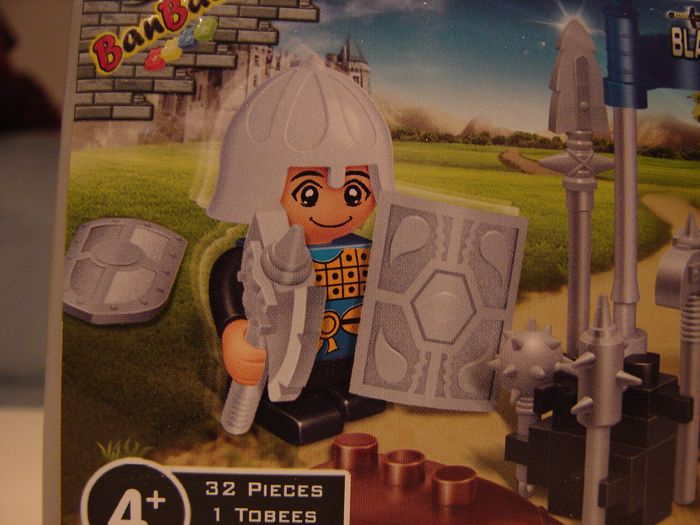 What the Mini-Fig - #17 - BanBao - Black Sword