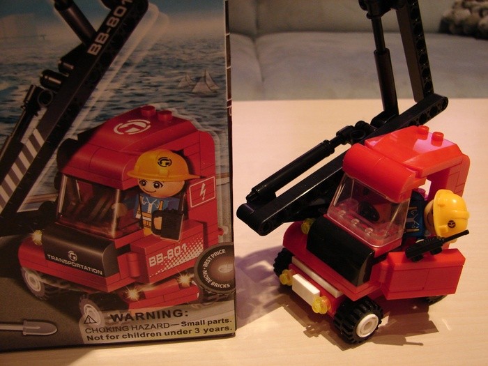 What the Mini-Fig - #18 - BanBao - Transportation