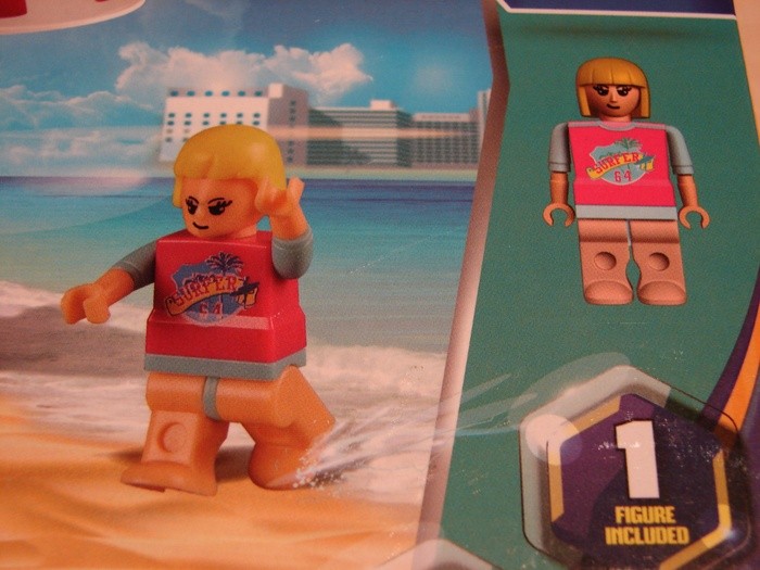 What the Mini-Fig - #19 - Block Tech - Beach Party