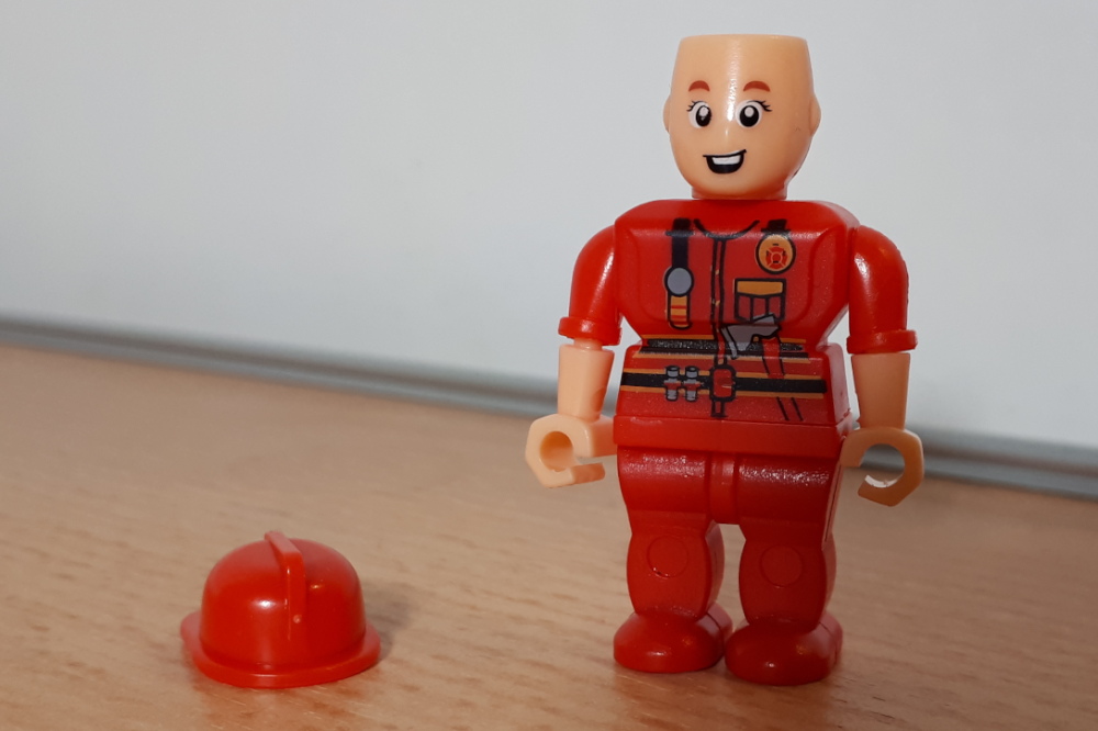 What the Mini-Fig - #31 - Block-Tech - Feuerwehr