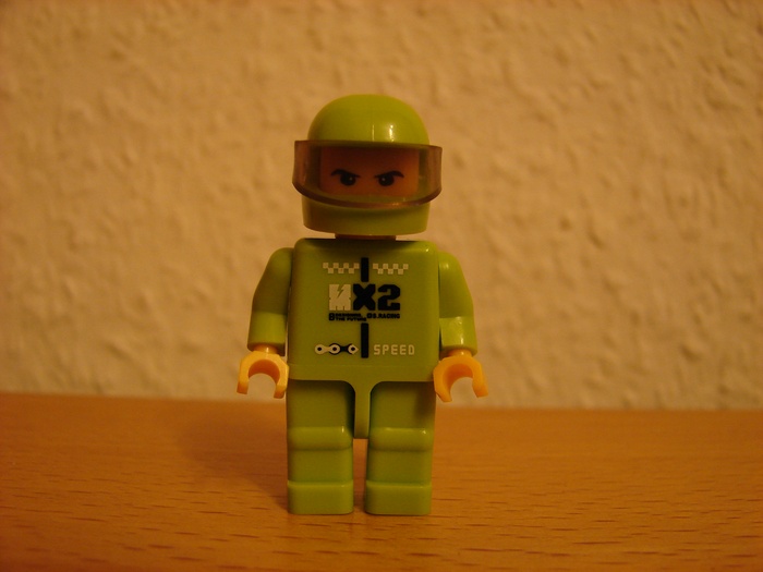 What the Mini-Fig - #9 - TEDi - Rennfahrer